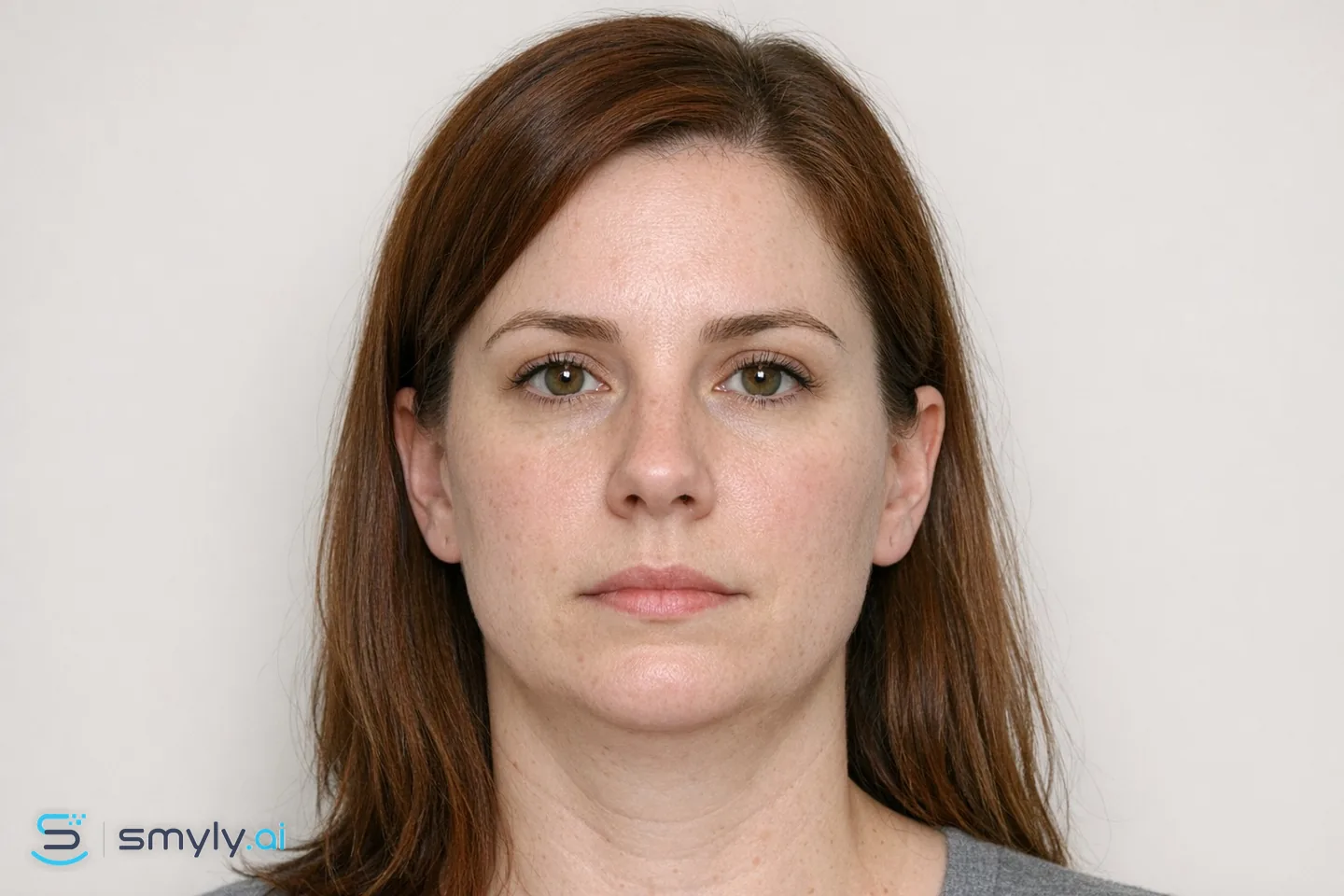 Before: sample face before chin filler
